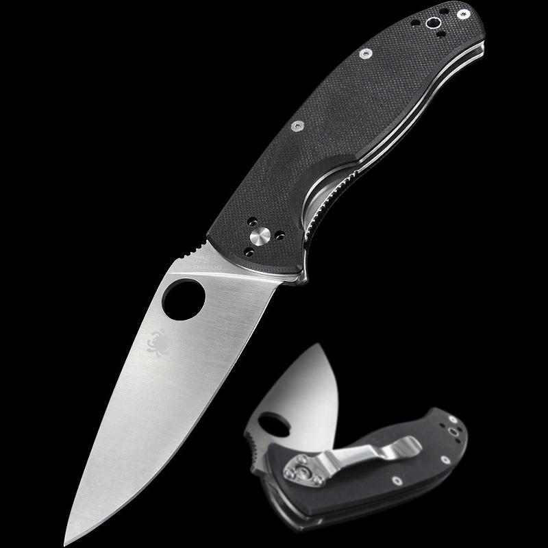 Spyderco Tenacious G-10 Black zsebkés