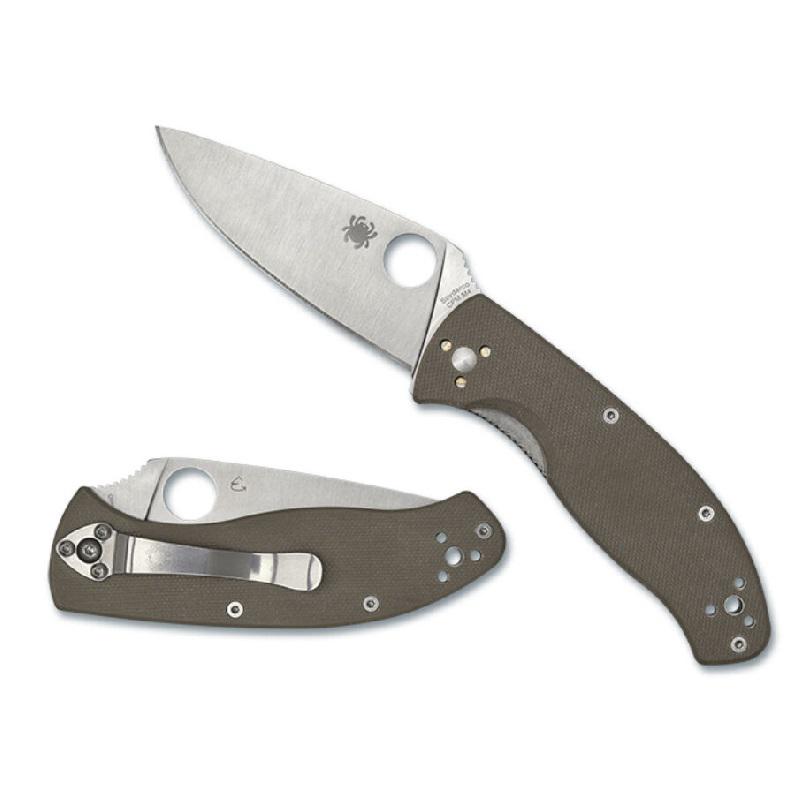 Spyderco TENACIOUS G-10 BROWN CPM M4