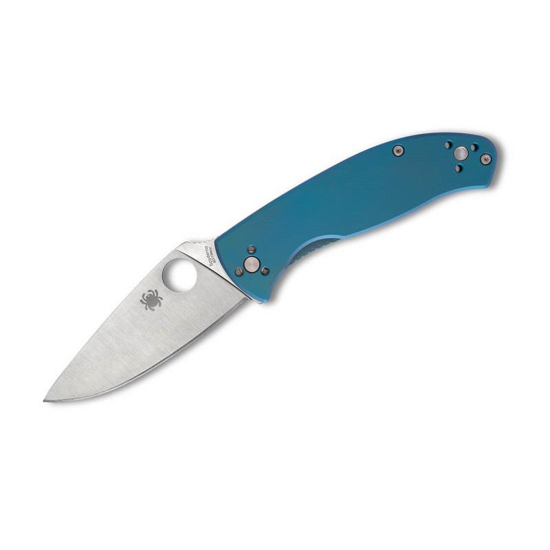 Spyderco Tenacious RIL Blue Titanium zsebkés