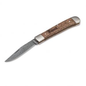 Böker Solingen Trapper Asbach Uralt Damascus zsebkés