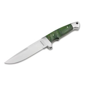 Böker Solingen Vollintegral 2.0 Curly Birch Green outdoor kés