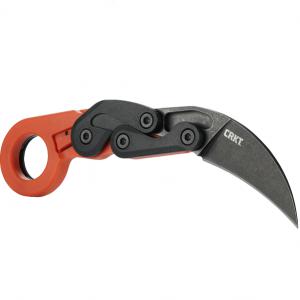 CRKT Provoke Orange karambit kés