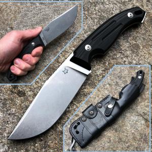 Fox Octopus Vulgaris Black G10 outdoor kés