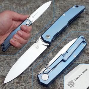 Fox Terzuola Blue titán zsebkés