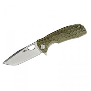 Honey Badger Tanto Flipper Medium Green zsebkés