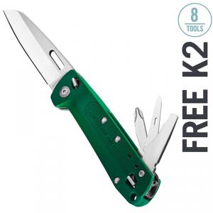 Leatherman Free K2 Evergreen multifunkciós zsebkés