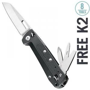 Leatherman Free K2 Slate multifunkciós zsebkés