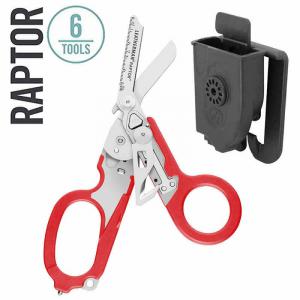 Leatherman RAPTOR RESCUE Életmentő olló multiszerszám Red