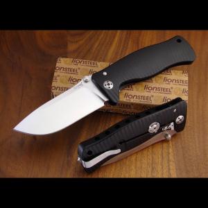 LionSteel SR1 Black zsebkés