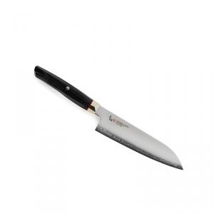 Mcusta Zanmai Revolution Santoku Black konyhakés 18cm