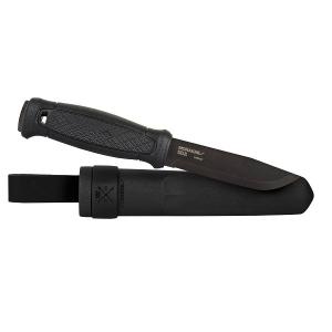 Morakniv Garberg Black bushcraft kés- Carbon, polimer tokkal, 13716