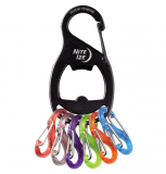 Nite Ize Keyrack PLUS S-BINER fekete kulcstartó