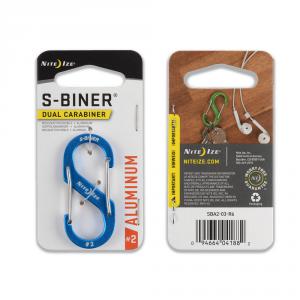 Nite Ize S-Biner #2 karabiner, kék