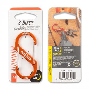 Nite Ize S-Biner #3 karabiner, narancs