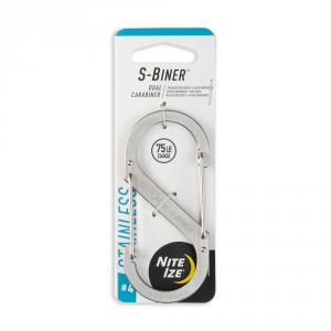 Nite Ize S-Biner #4 karabiner, fémszínű