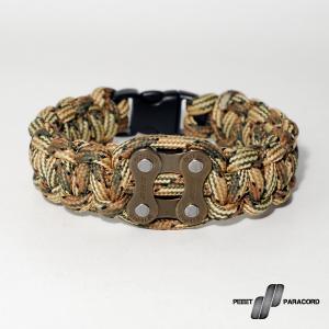 Peeet Paracord Enduro Camo karkötő 18 cm