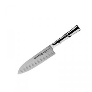 Samura BAMBOO SANTOKU  (Hollow ground) CM.13,7