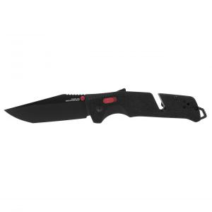 SOG Trident AT - Black + Red - Tanto zsebkés