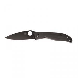 Spyderco MANTRA 4 BLACK G10 BLACK BLADE