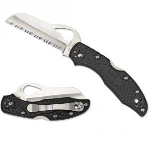 Spyderco Meadowlark 2 Rescue Black zsebkés