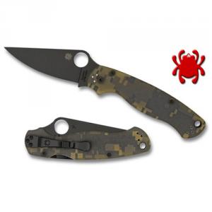 Spyderco PARA MILITARY 2 G-10 DIGITAL CAMO BLACK BLADE