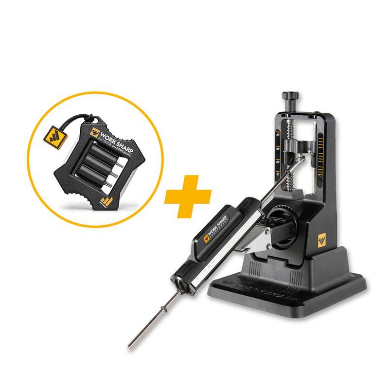 Work Sharp Precision Adjust Knife Sharpener Promo Set