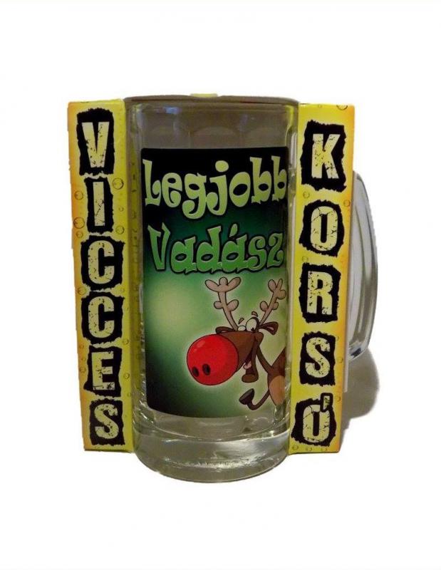 "Legjobb vadász"  söröskorsó