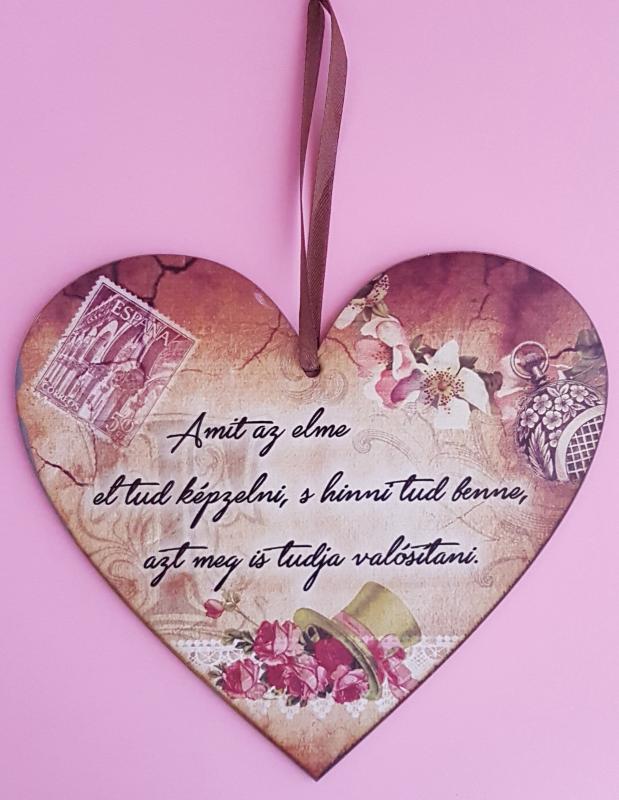 fa szív - Amit az elme...