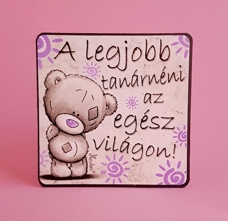 hűtőmágnes (A legjobb tanárnéni)