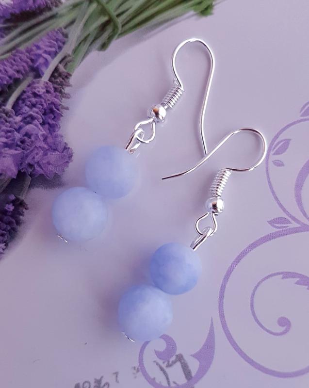 jade fülbevaló - matt