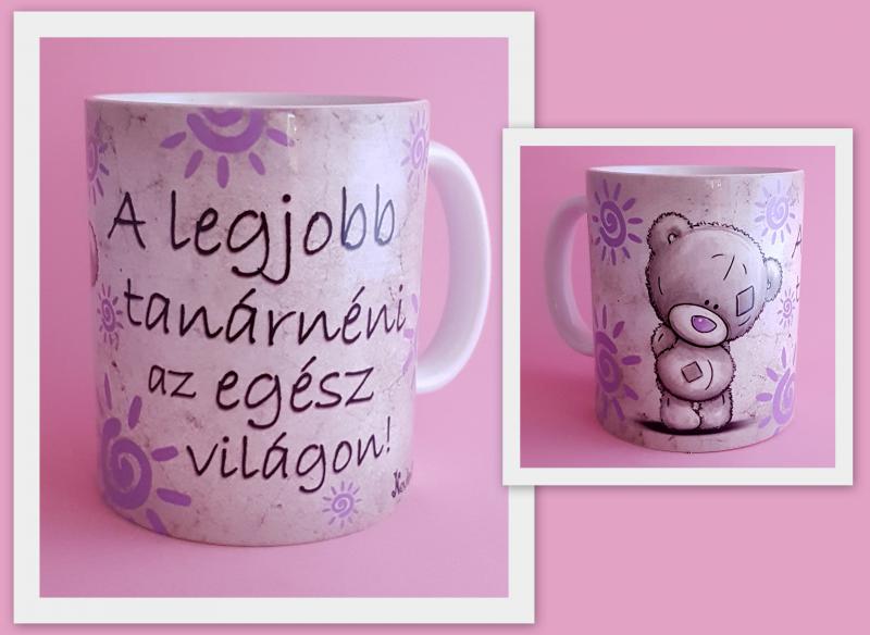 kerámia bögre (A legjobb tanárnéni)