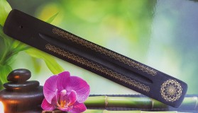 füstölőtartó papucs - mandala