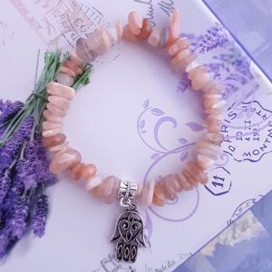 napkő karkötő Fatima keze medállal