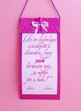 papírtekercs - Az én különleges ajándékom (rózsaszín)