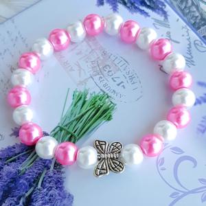 tekla gyöngy karkötő pillangó köztessel