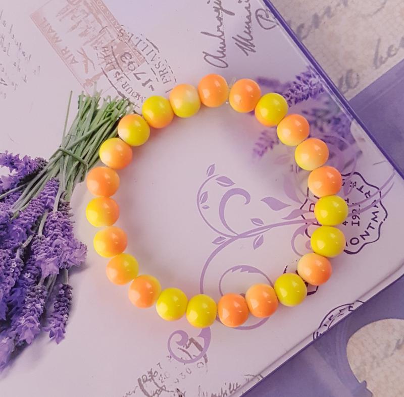 üveggyöngy karkötő