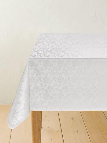 Alkalmi fehér viaszos vászon 513A. 220x140cm