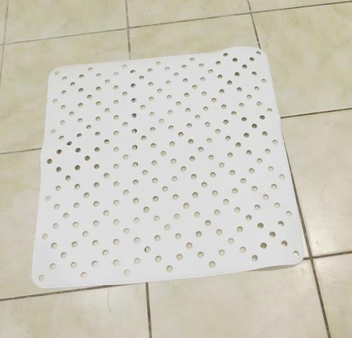 Csúszásmentesítő szőnyeg zuhanyzóba fehér