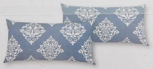 Díszpárnahuzat kék dekor 40x80cm 2db egyben