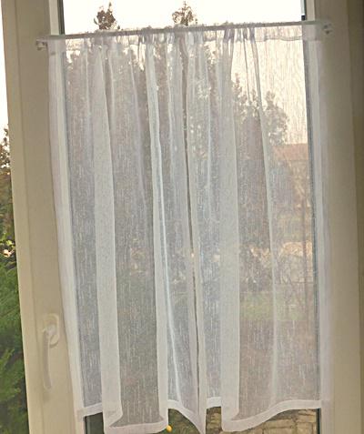 Dreher sable kész függöny Johanna ecrü 80x140cm bújtatós