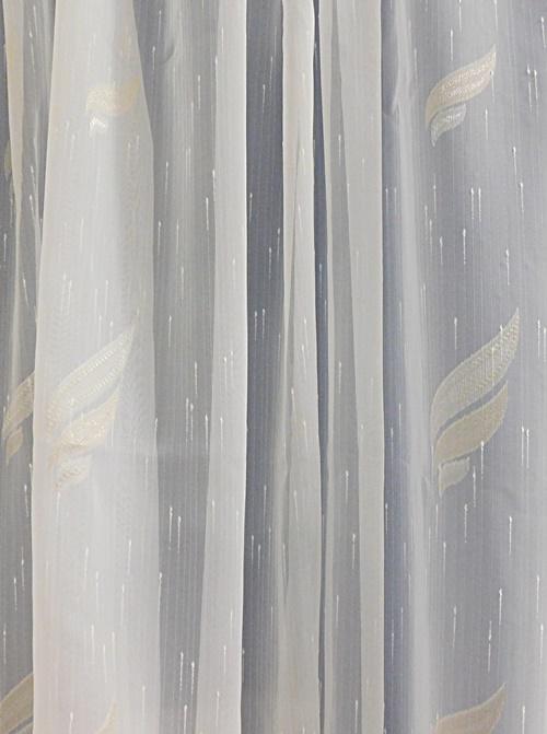 Ecrü voila-sable függöny mintás H2 N. 75x150cm