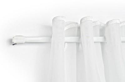 Egyszerű vitrage pálca fehér színben 80cm