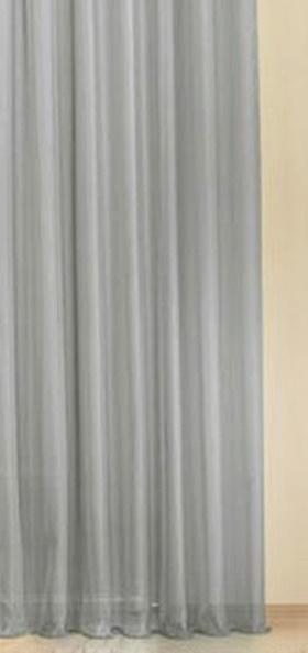 Egyszínű voila kész függöny szürke 31 180x300cm