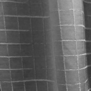 Dekor sötétítő függöny szürke zsenília kockás szatén 160x140cm