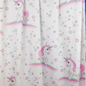 Dekor sötétítő kész függöny Unikornis 165x130cm 2db egyben