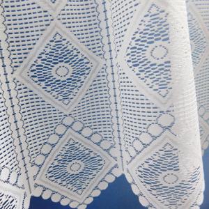 Fehér jaquard 1369 vitrage függöny 60x140cm