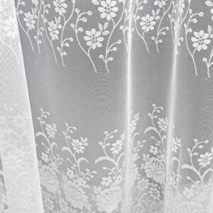 Fehér jaquard kész függöny Arbona 180x280cm
