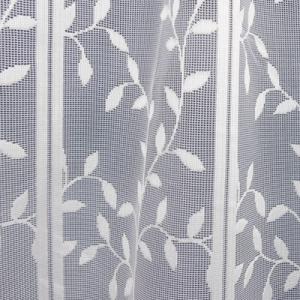 Fehér jaquard vitrage függöny AG-LV 45x125cm