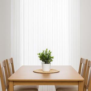 Fehér sable kész függöny vékony zöld csíkos 210x450cm