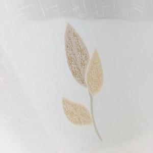 Fehér voila kész függöny Bonita 02 bézs drapp 160x160cm